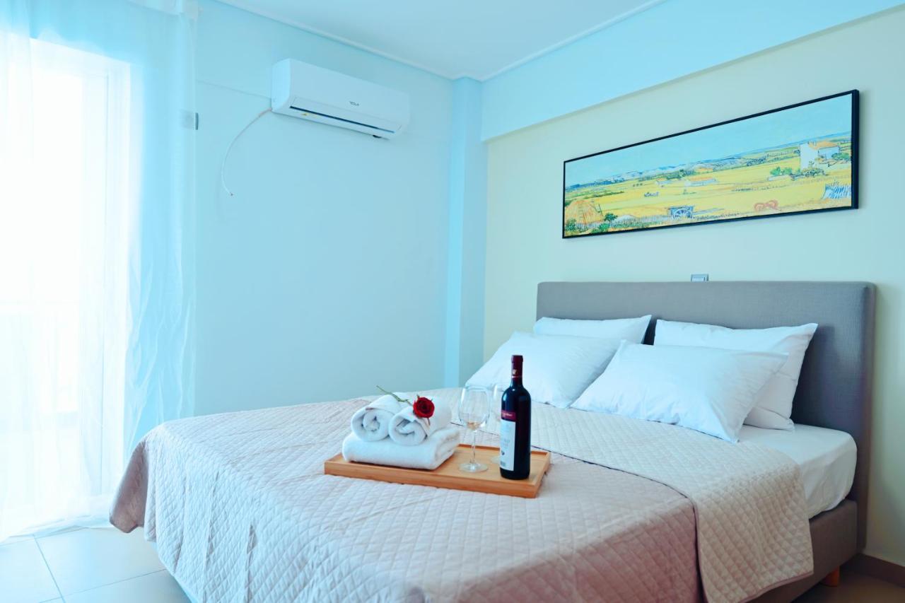 New Times Seafront Hotel Apartments Melissi 멜리션 외부 사진