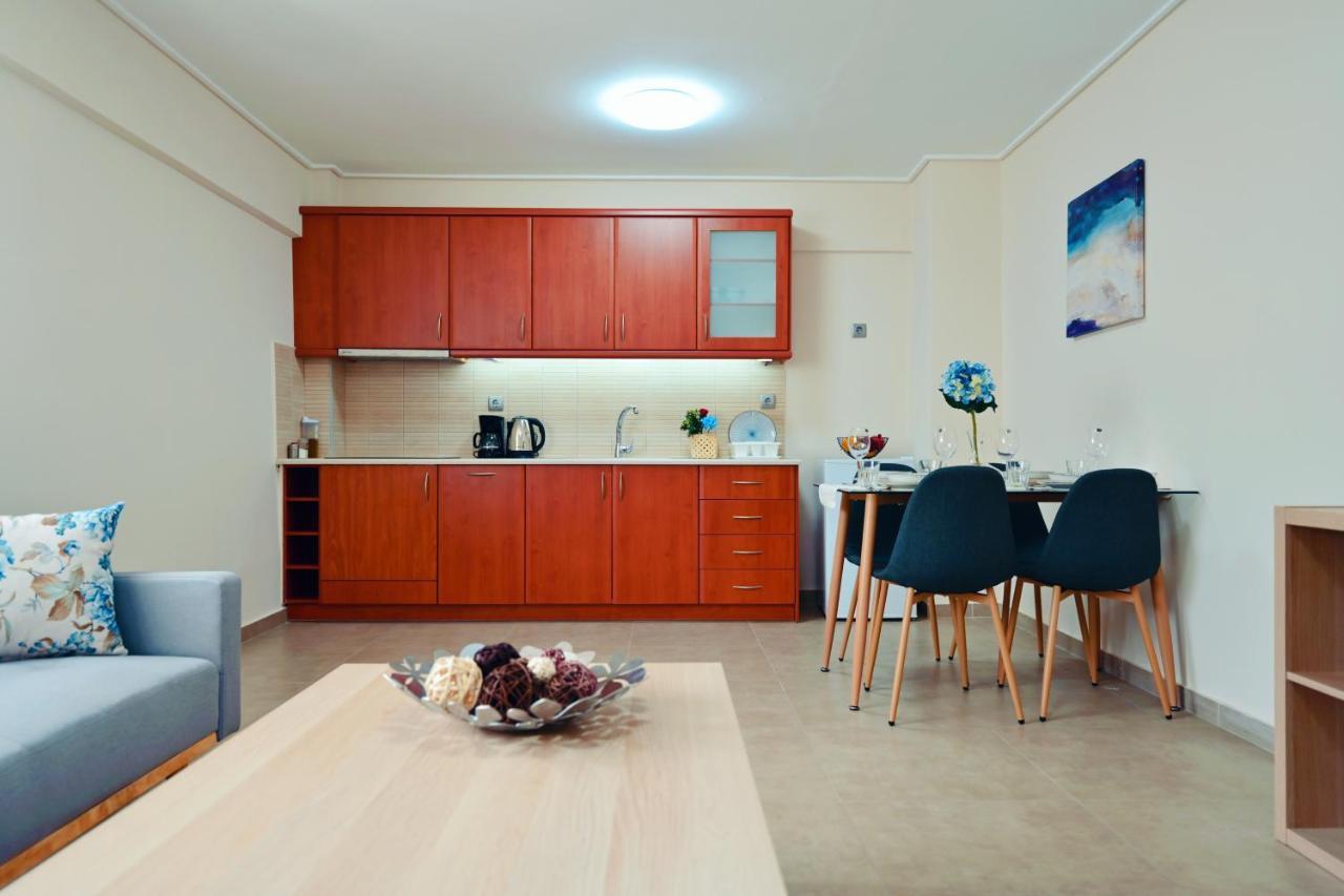 New Times Seafront Hotel Apartments Melissi 멜리션 외부 사진