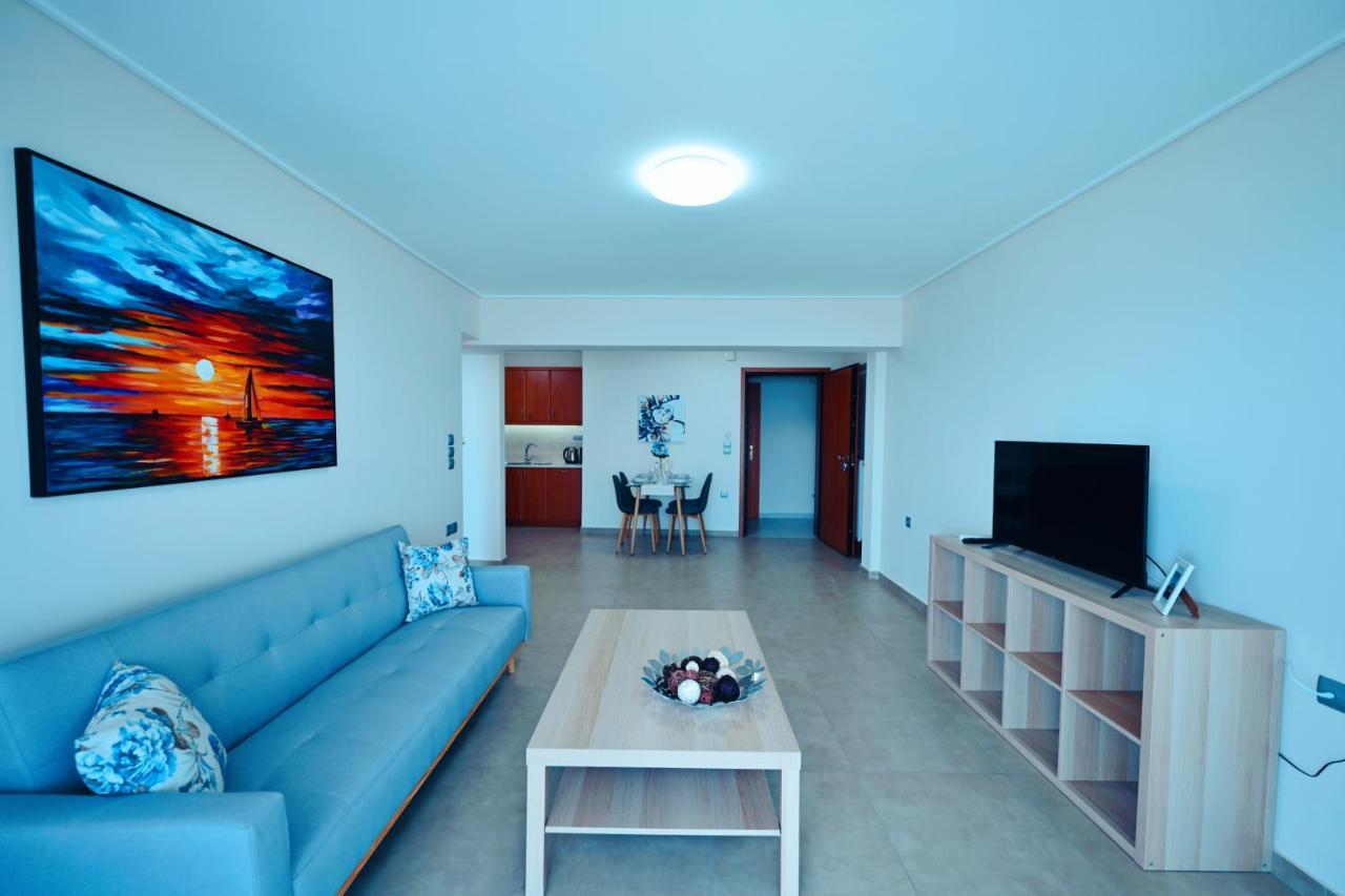 New Times Seafront Hotel Apartments Melissi 멜리션 외부 사진