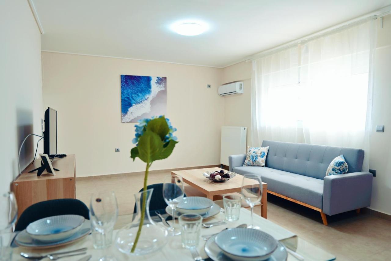 New Times Seafront Hotel Apartments Melissi 멜리션 외부 사진