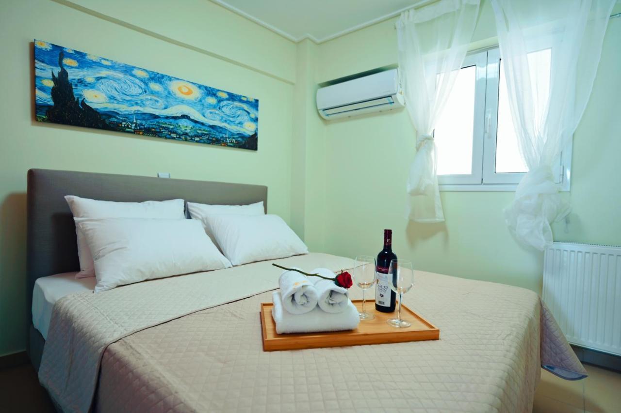 New Times Seafront Hotel Apartments Melissi 멜리션 외부 사진