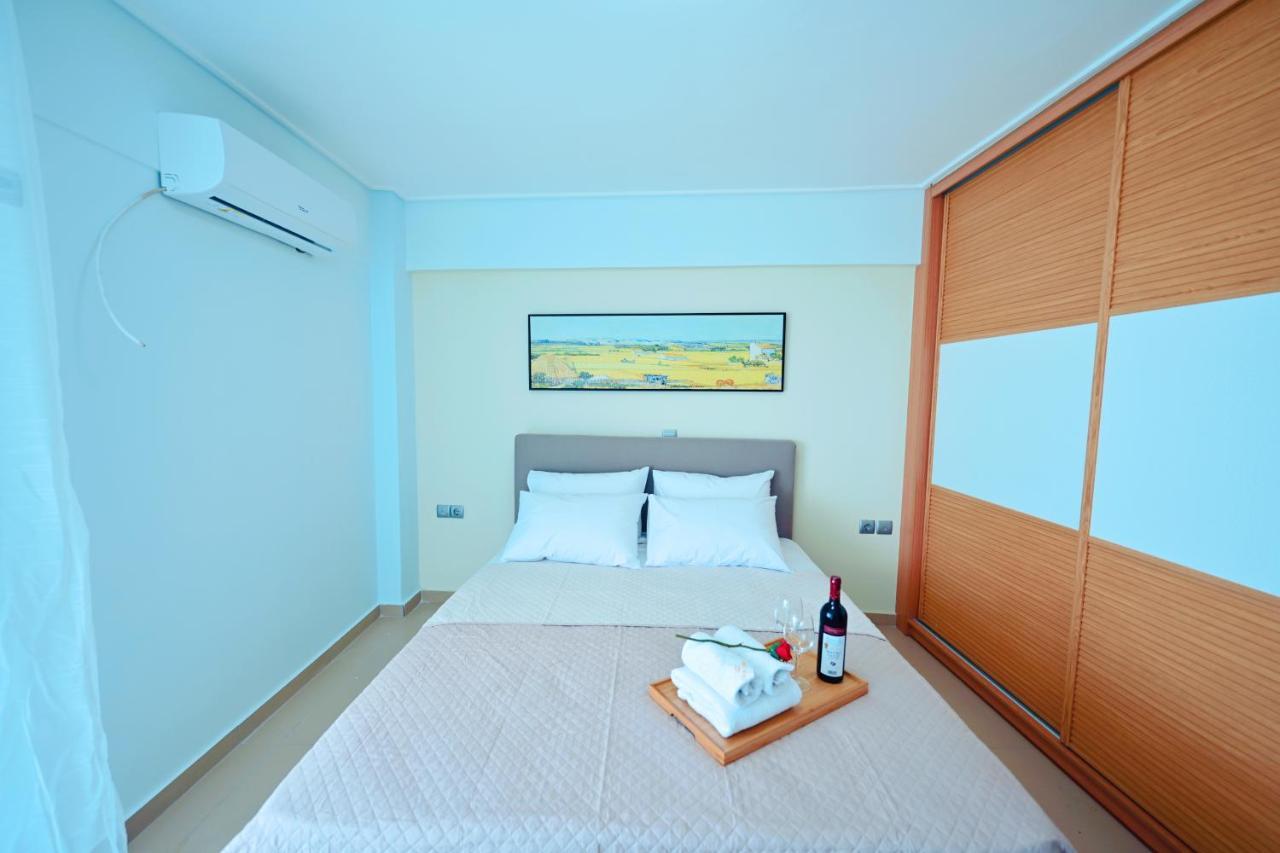 New Times Seafront Hotel Apartments Melissi 멜리션 외부 사진