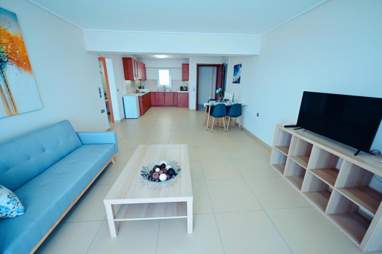 New Times Seafront Hotel Apartments Melissi 멜리션 외부 사진