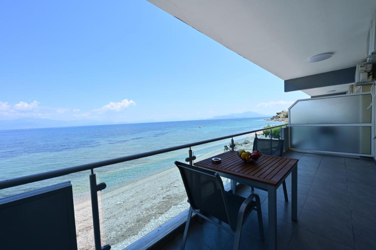 New Times Seafront Hotel Apartments Melissi 멜리션 외부 사진