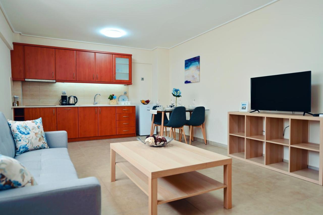 New Times Seafront Hotel Apartments Melissi 멜리션 외부 사진